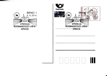 CDV - Ruční příležitostné poštovní razítko s ochoty ● - II. pololetí 2016